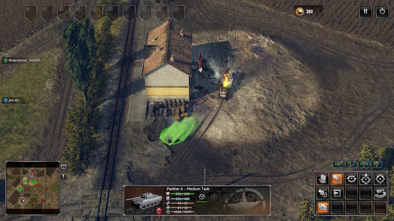 Sudden Strike 4 - Multiplayer Match #206 - No Commentary