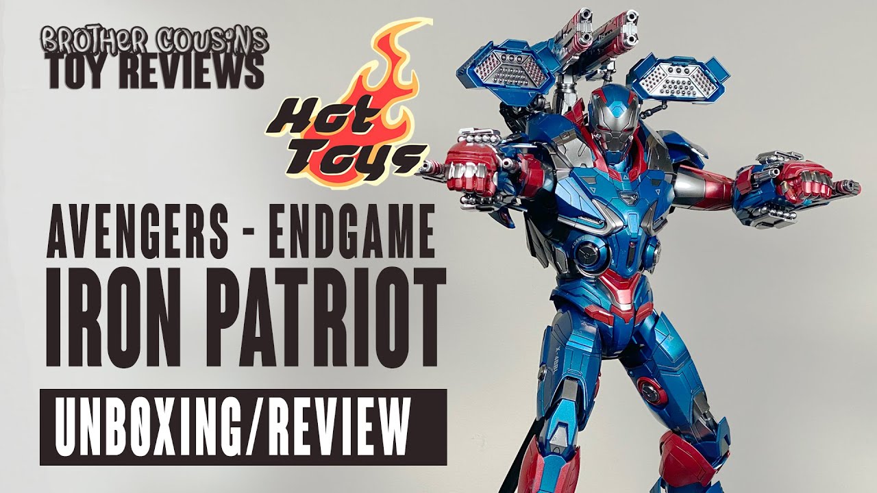 Hot Toys-  Iron Patriot - Avengers - Endgame Unboxing & Review