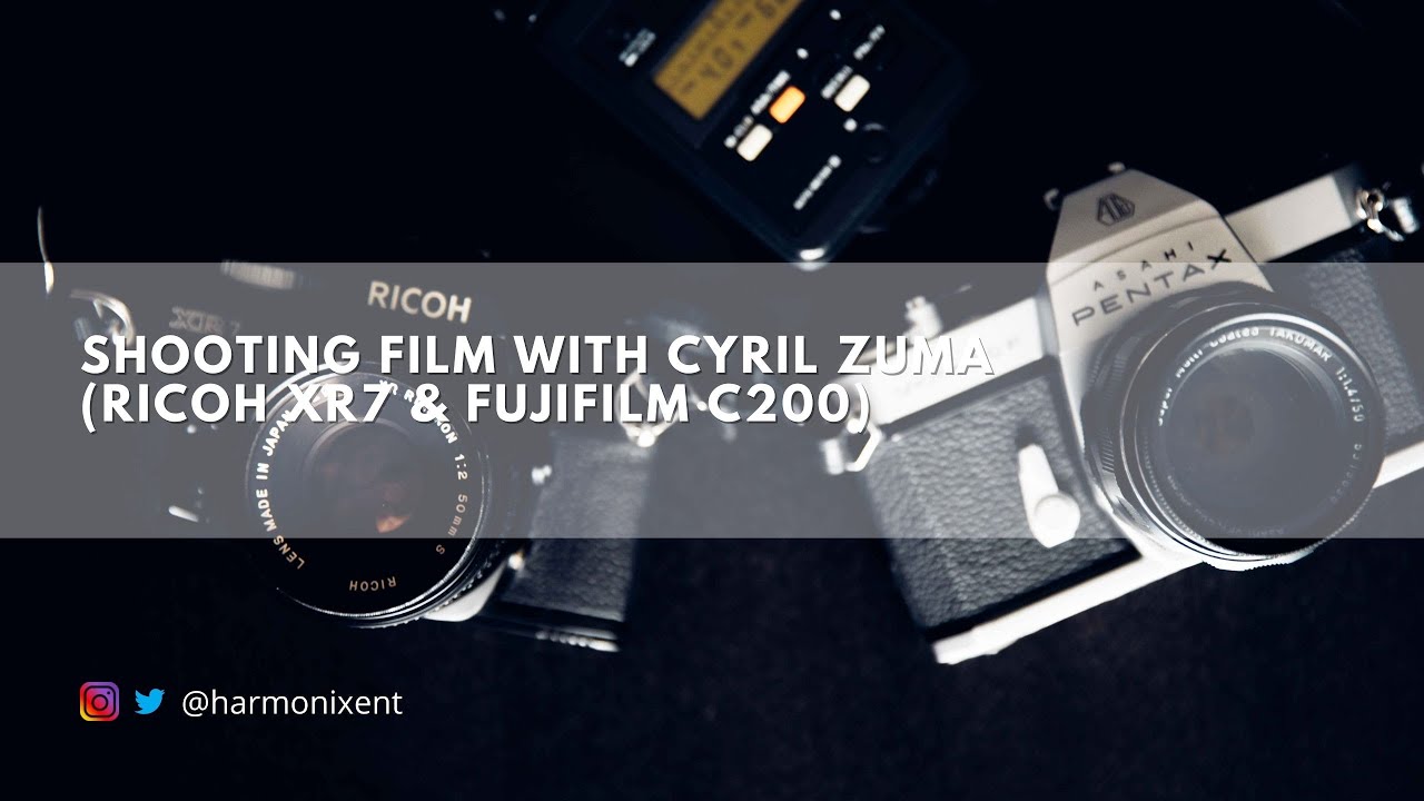 Shooting Film With Cyril Zuma (Ricoh XR7 & Fujifilm C200)