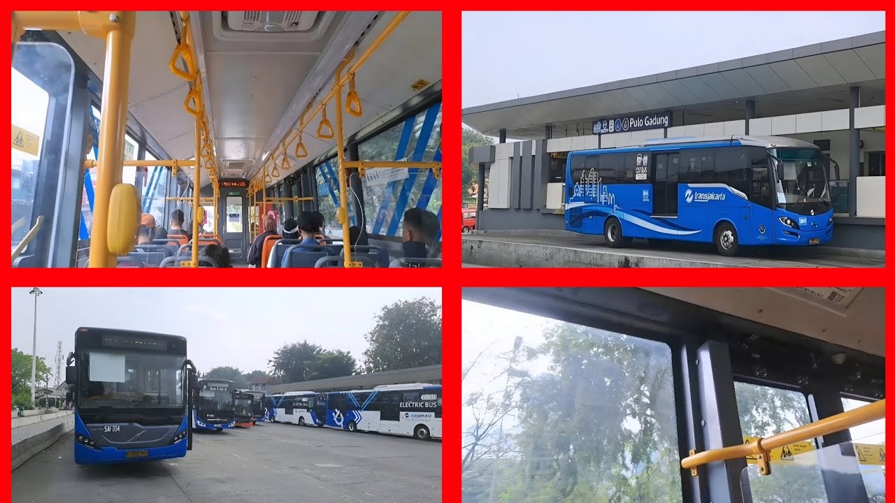 Perjalanan 47 : Ke Terminal Pulo Gadung Naik Bus Transjakarta.