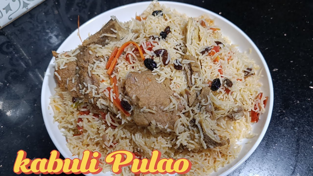 Kabuli Pulao Recipe | Beef Afghani Pulao by Foody Maths