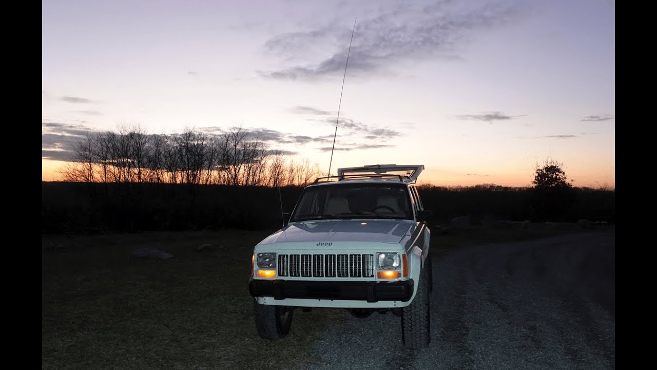 ICOM IC705 + CHAMELON MPAS 2.0 + Winlink VARA HF Session From Back of Jeep