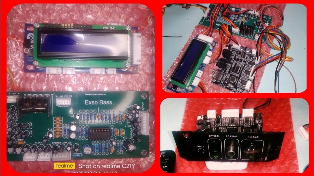 FT004D Remote kit merge with FT003 mini decoder 5.1 Audio out put with remote controll