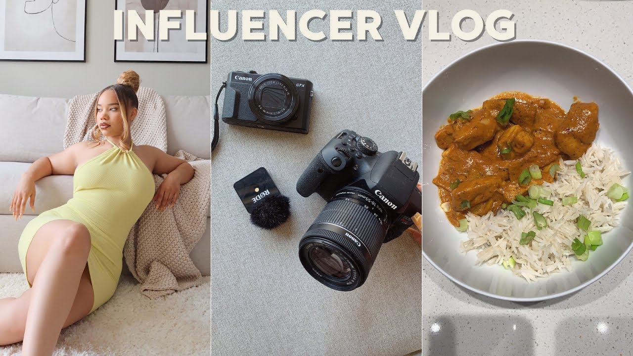 INFLUENCER DAY IN THE LIFE | Taking IG Pics, Helpful Tips, Productive Day, etc.