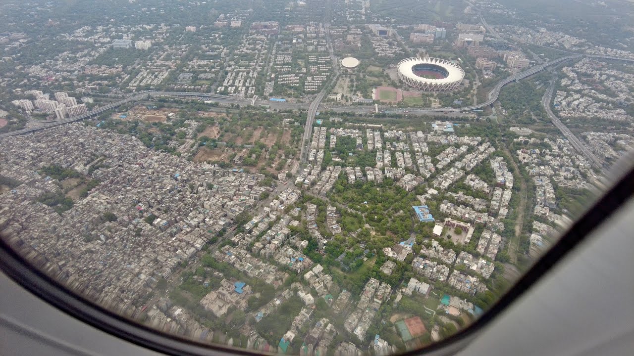 4K Landing at Delhi Terminal 2 (Indira Gandhi International Airport)