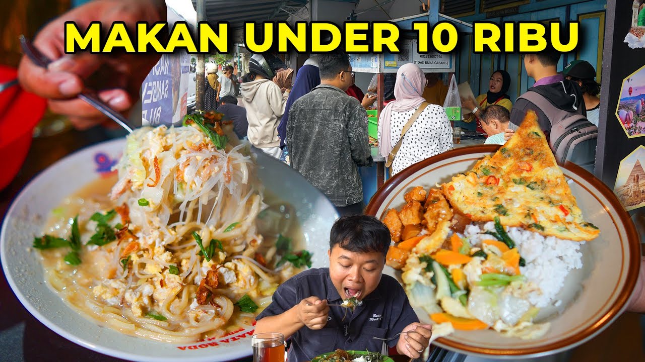 24 Jam Makan Serba di Bawah 10 Ribu!