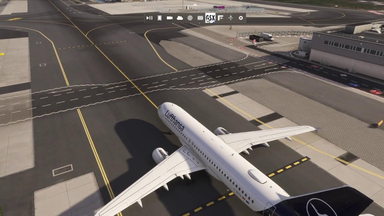 Descent into Frankfurt with VATSIM ATC Fenix A320  DLH3NH