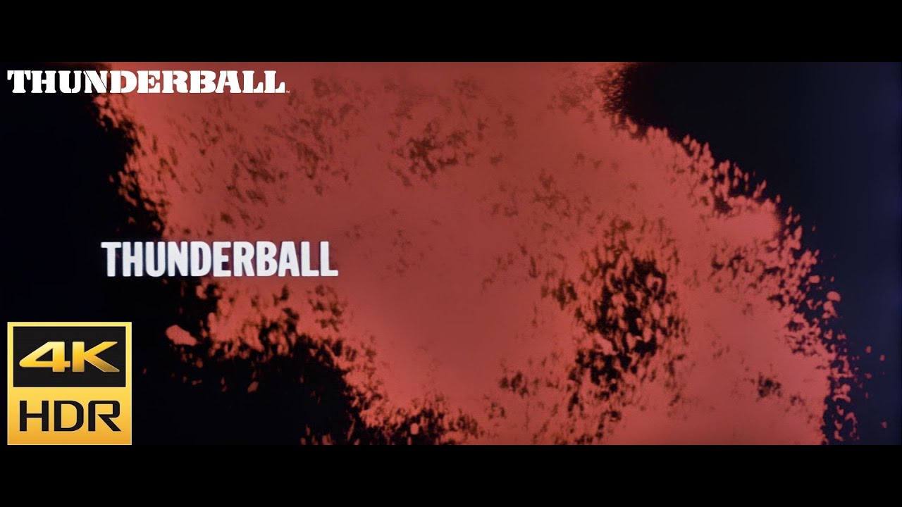Thunderball (1965) - Opening Titles Sequence