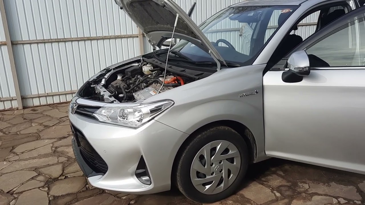 Вариатор с планетарным редуктором на  Toyota Corolla Fielder 2019 Гибрид