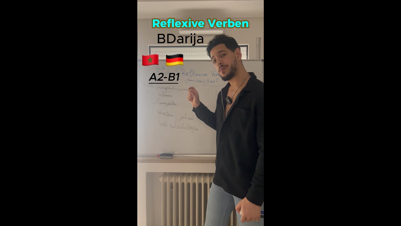 Deutsch BDarija Reflexive Verben A2-B1