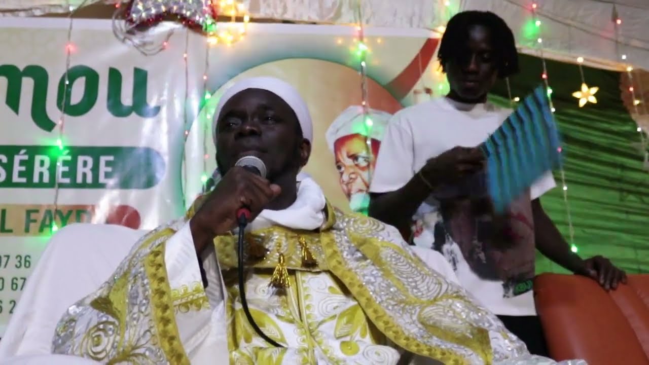 Gamou Mbour Sérére avec Sa Soumission Hadiimu Salaam Baye Moustapha Ousseynou Niass.