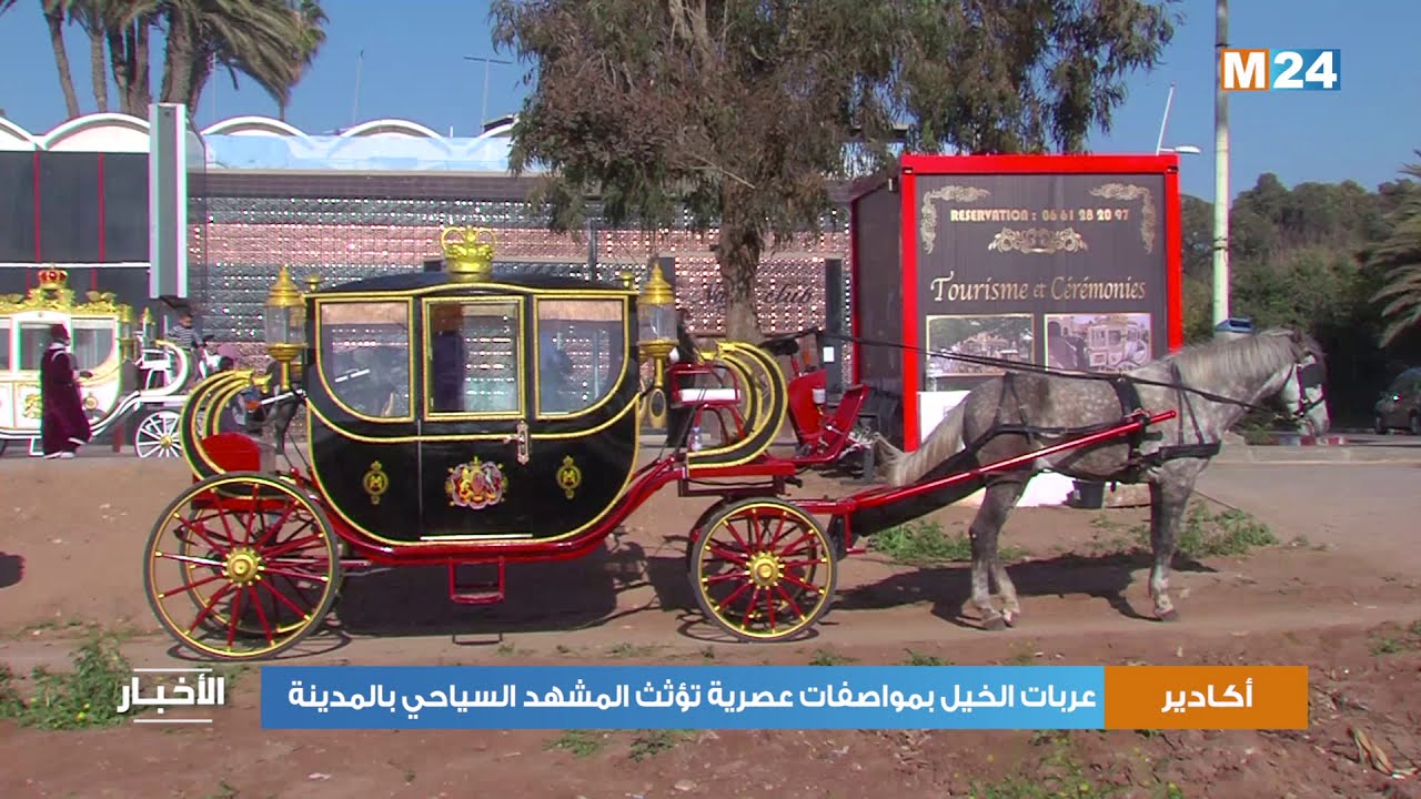 عربات الخيل بمواصفات عصرية تؤثث المشهد السياحي بمدينة أكادير