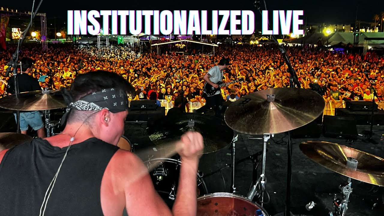 SUICIDAL TENDENCIES - INSTITUTIONALIZED LIVE IN VEGAS - DRUM CAM