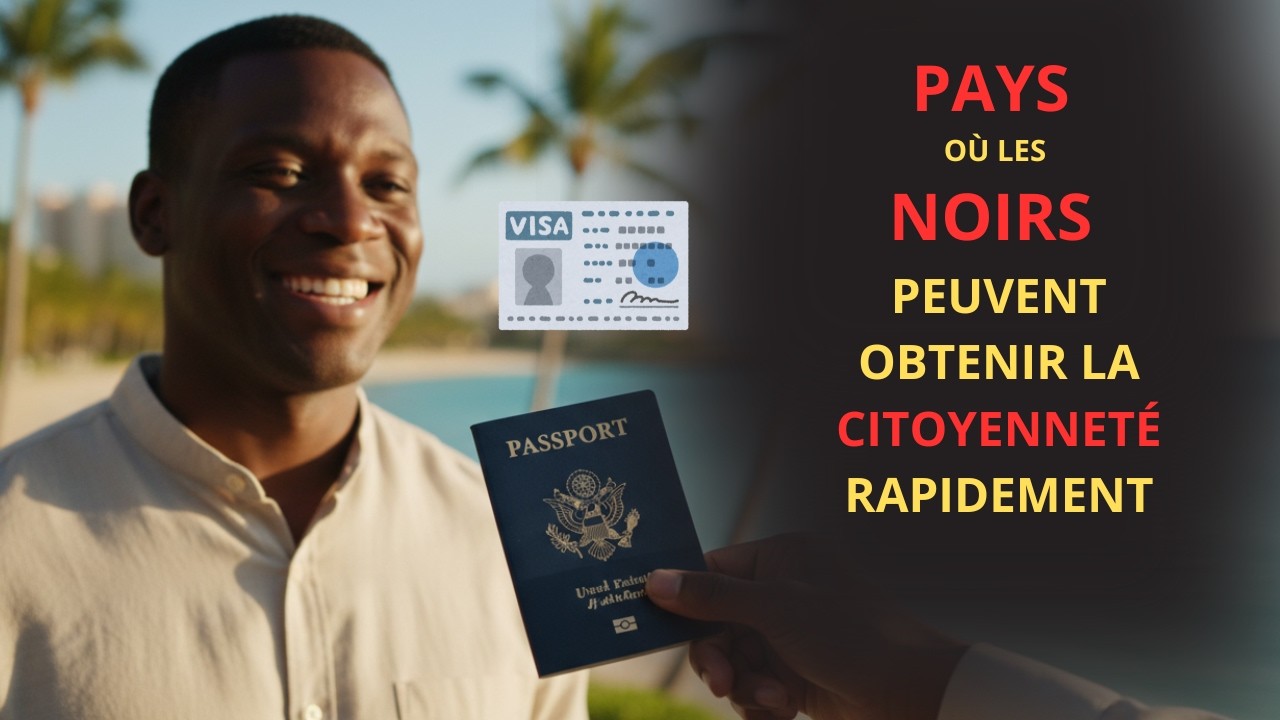10 Pays où les Noirs obtiennent un 2e Passeport ( CITOYENNETÉ aux Noirs Africains )