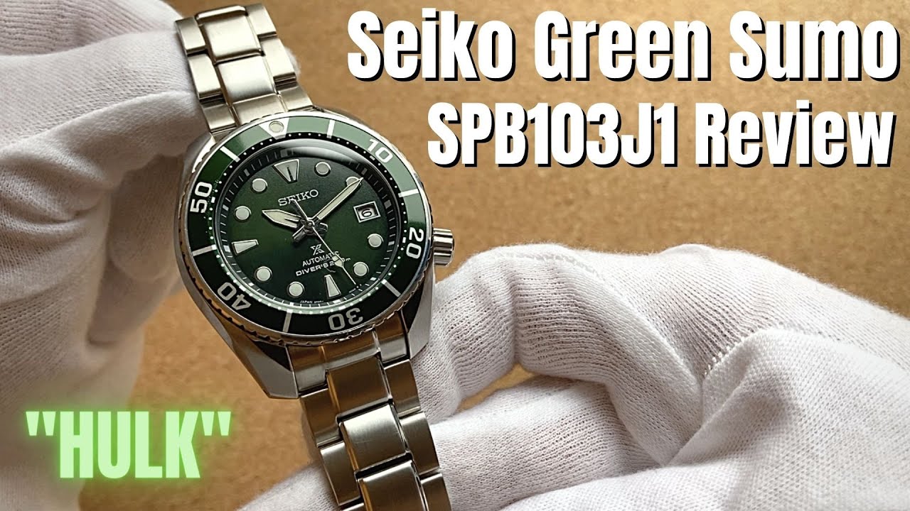 Обзор Seiko Green Sumo SPB103J1
