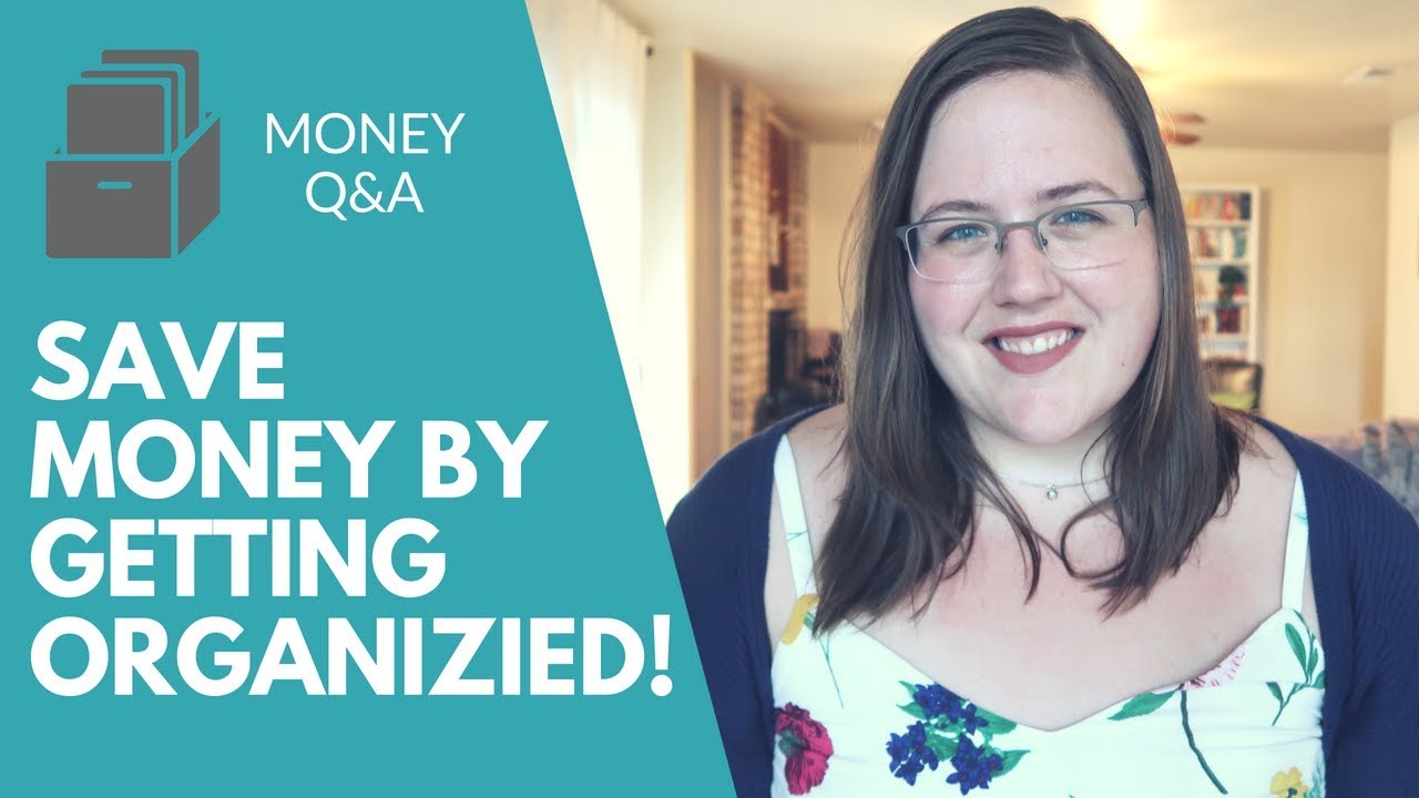 Save $ by getting ORGANIZED! - 5 Frugal Things