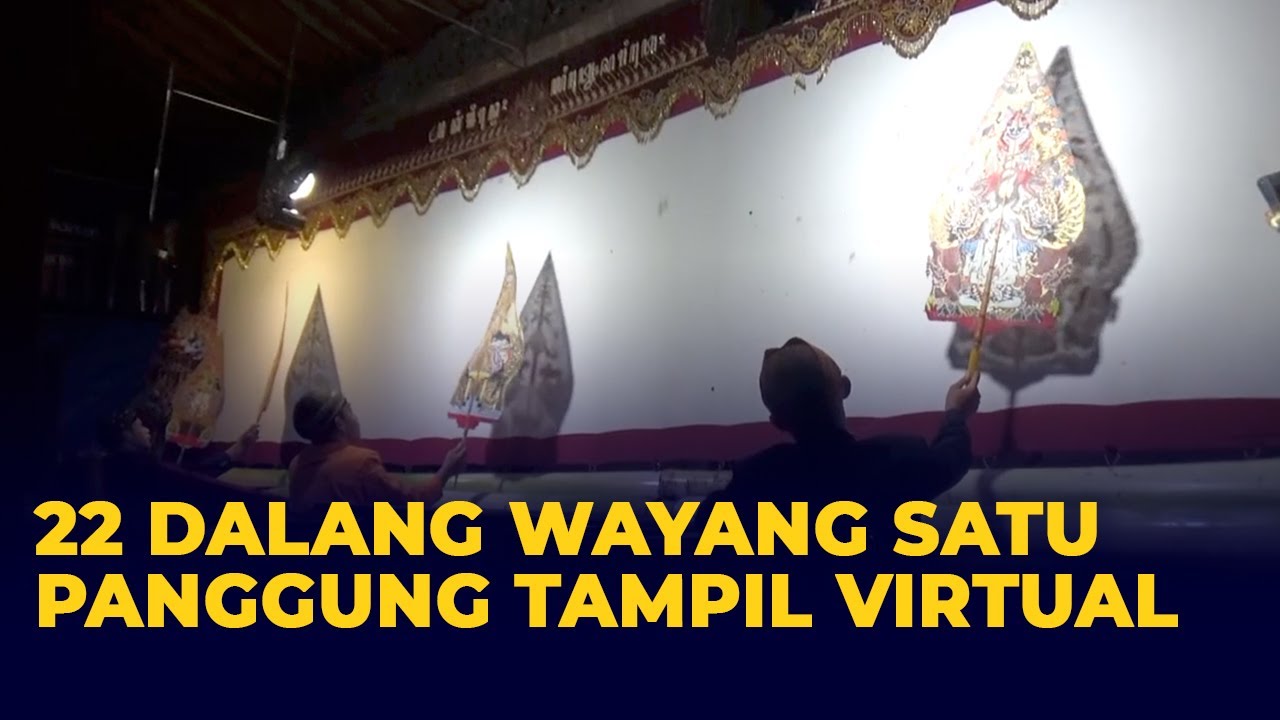 22 Wayang Tampil Virtual dalam Satu Panggung