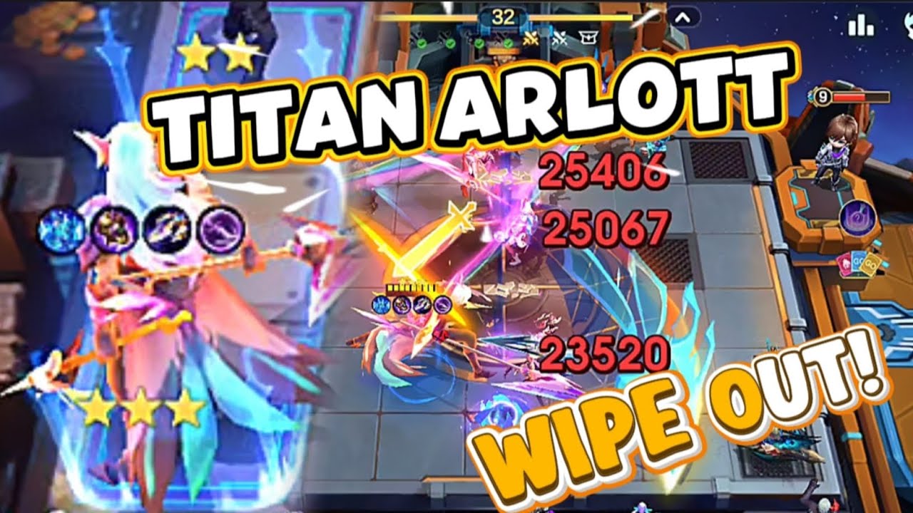 TITAN ARLOTT B3 SWIFTBLADE - SEKALI ULTI WIPE OUT! | TAG TEAM MAGIC CHESS GOGO SEASON 4