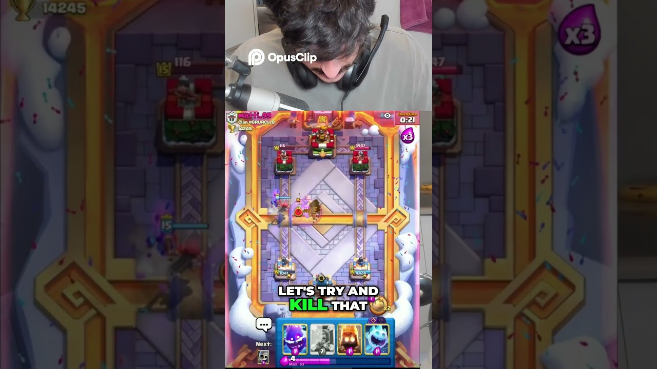 Clash Royale  Epic Hog Rider Counter & Tesla Clutch! 