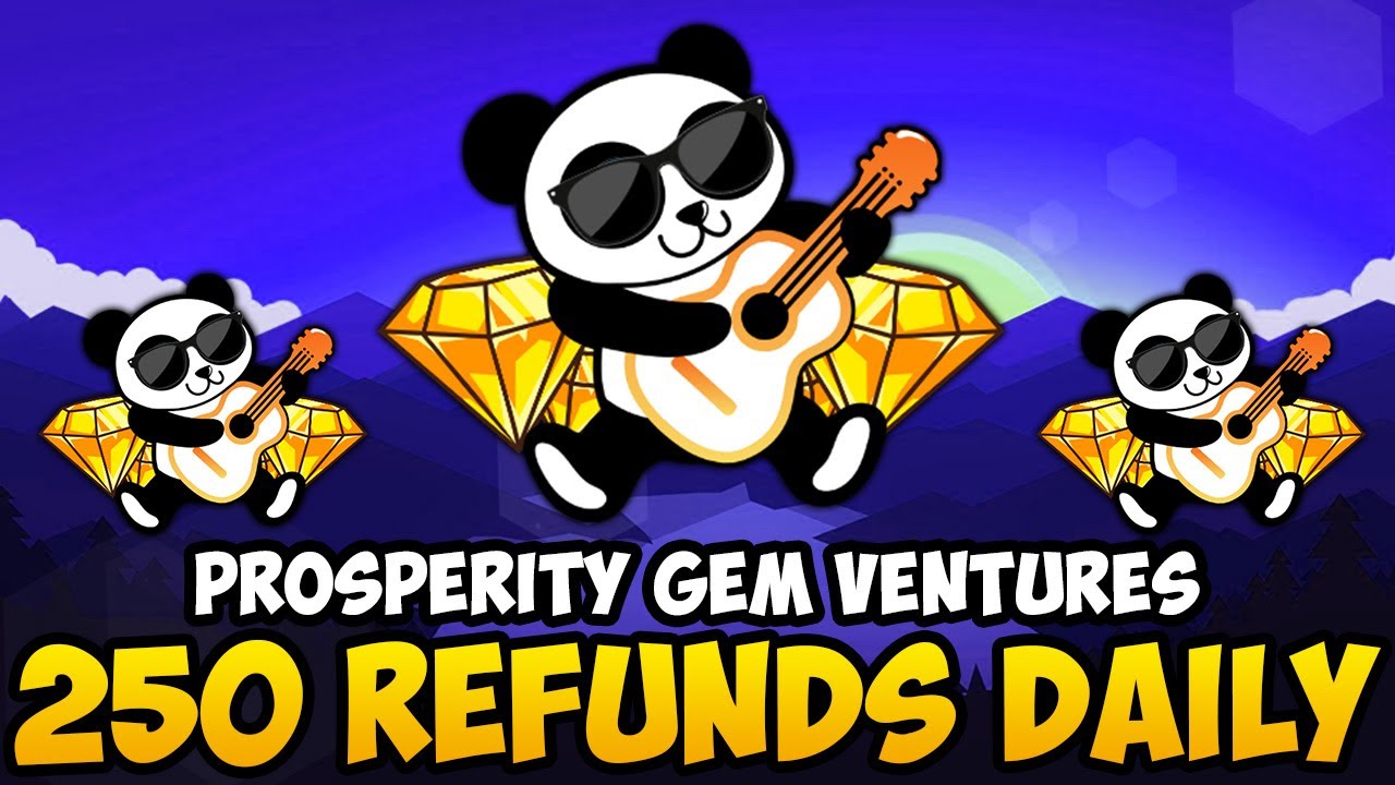 PGV - 250 REFUNDS PER DAY (PROSPERITY GEM VENTURES CRYPTO UPDATES & NEWS)