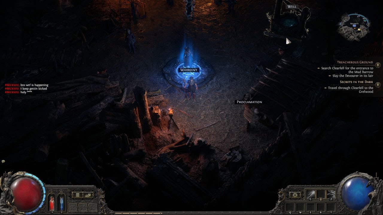 久々にちょっとpath of exile