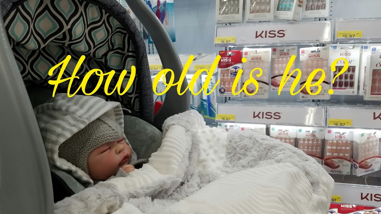 LIFELIKE Baby Doll Fools People! Reactions w/Reborn Baby Doll while Shopping