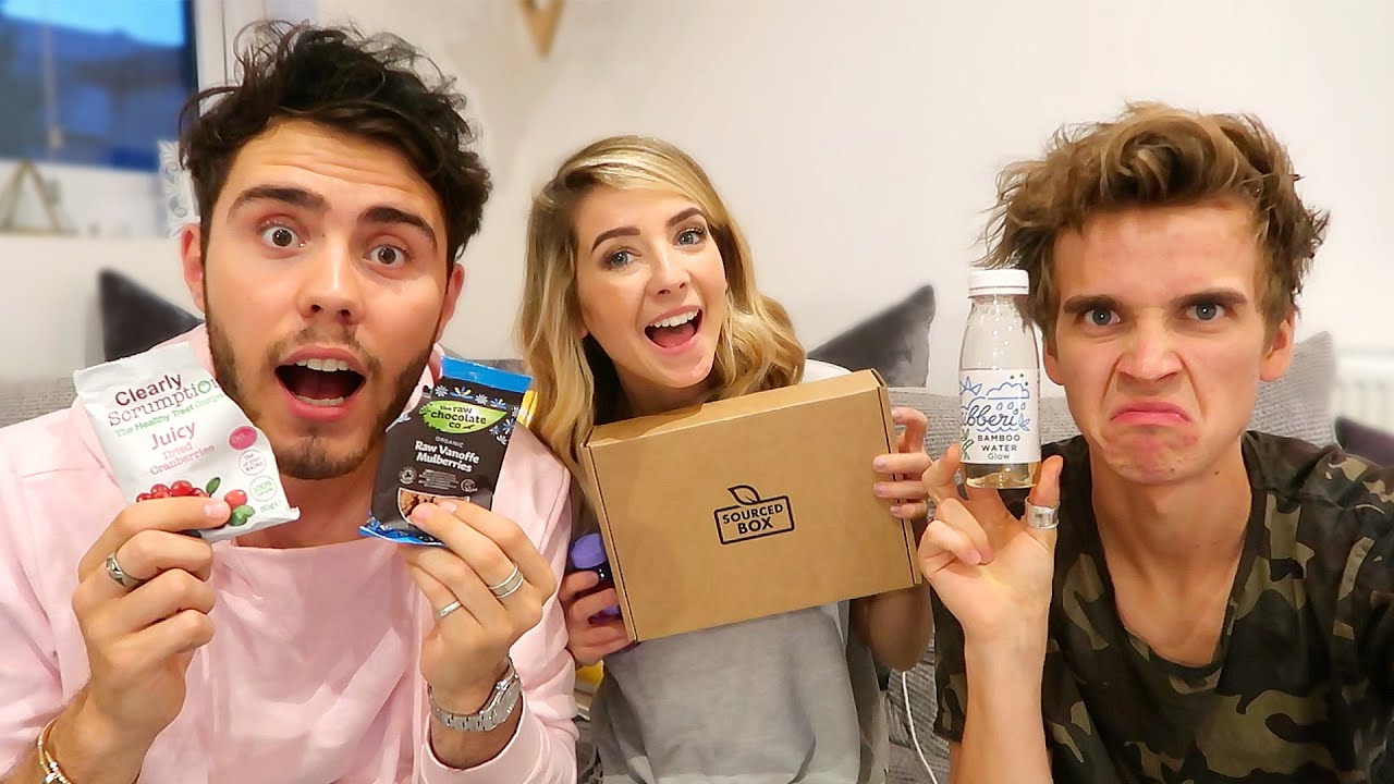 ZALFIE & JOE TRY HEALTHY SNACKS #6