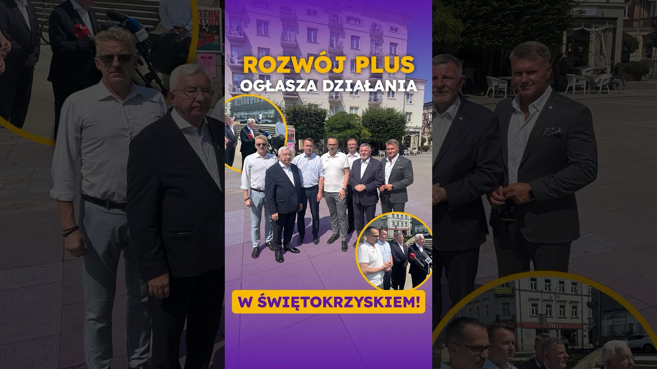 Stowarzyszenie Rozw&oacute;j Plus zapowiada intensywne działania w regionie! #morawiecki