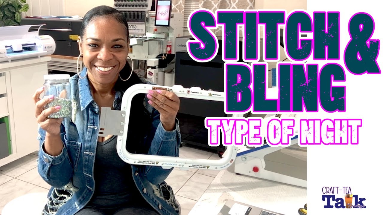Crafts & Convos | Make an Embroidery & Bling Shirt For Me | Test New Design