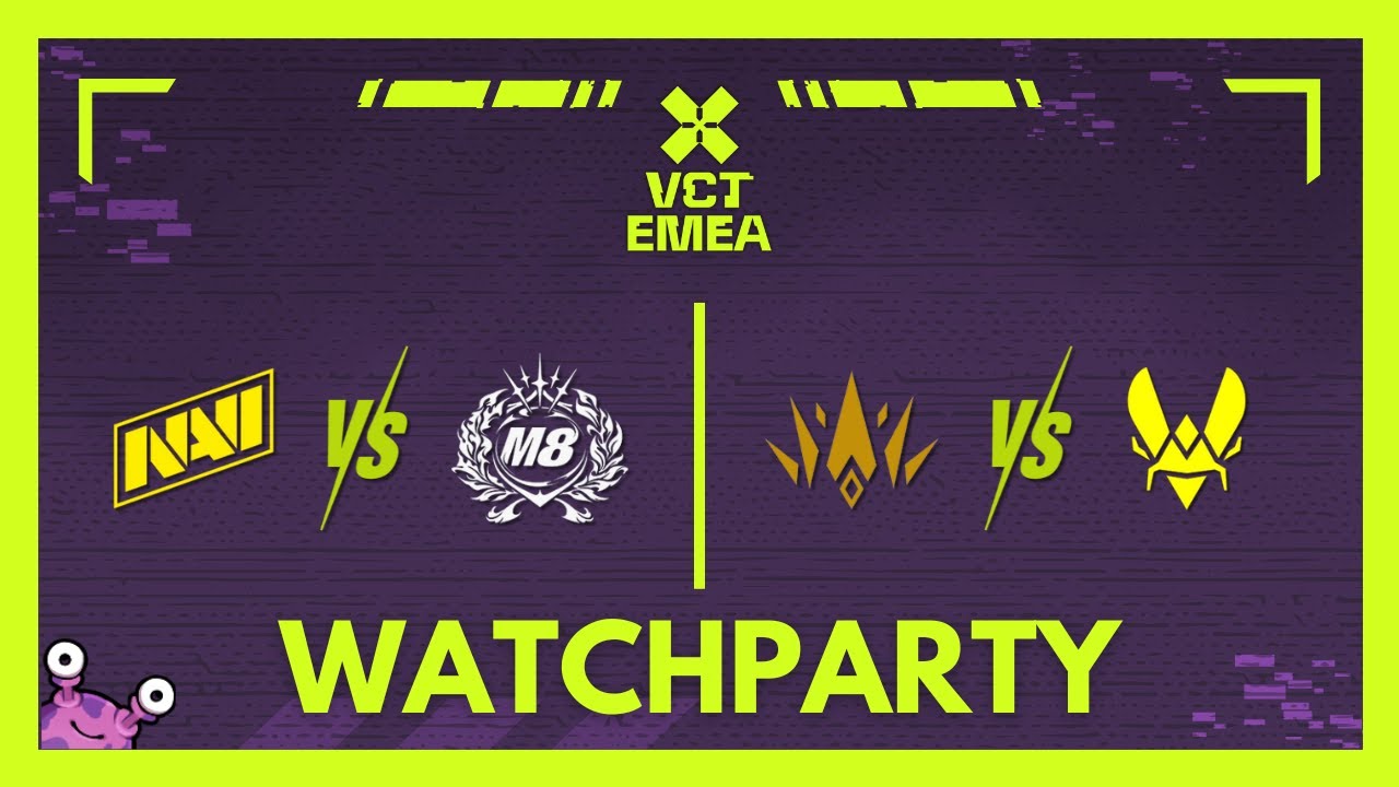 NAVI vs M8 | VCT EMEA Kickoff #VCTWatchparty | !patreon !socials