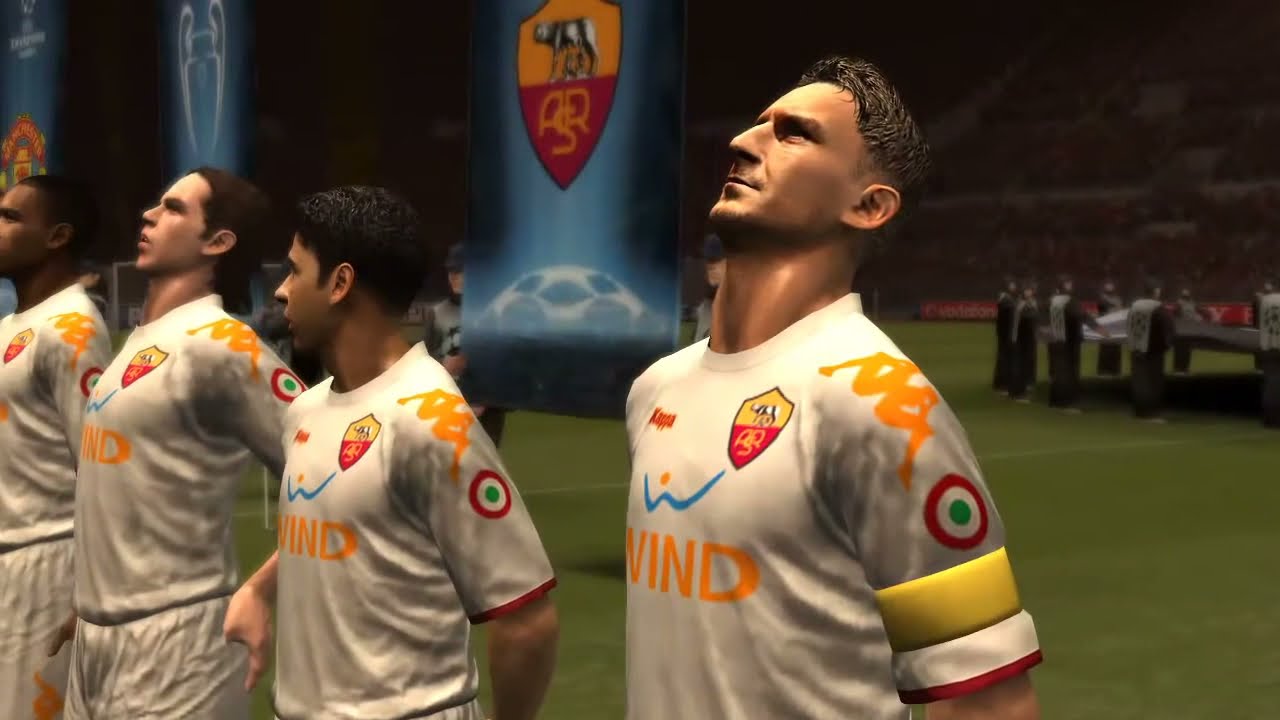 PES 2009 |UEFA CHAMPIONS LEAGUE | FINAL | MANCHESTER UNITED VS A. S.  ROMA