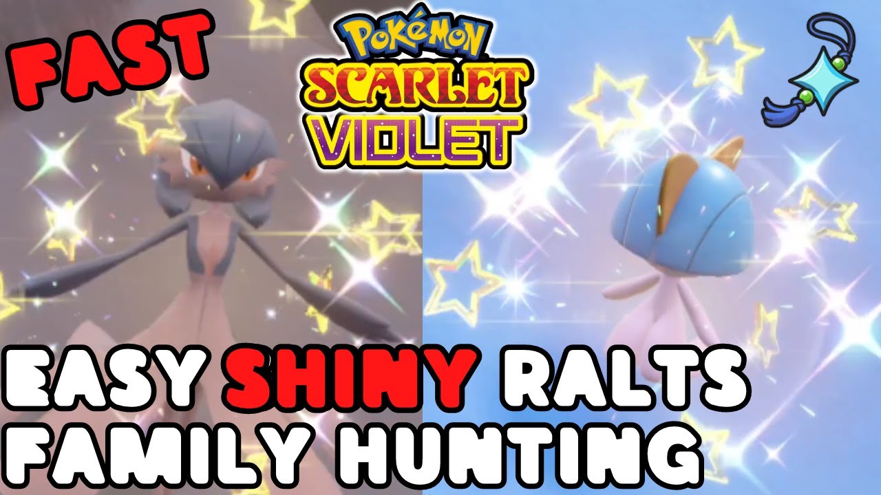 How to EASILY SHINY Hunt Ralts and Gardevior in Pokemon Scarlet and Violet