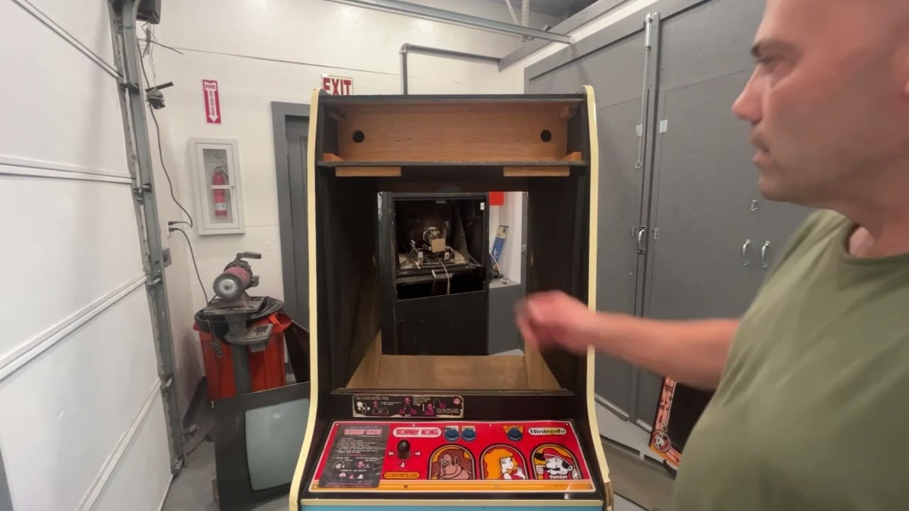 Donkey Kong 3 arcade restore part 1