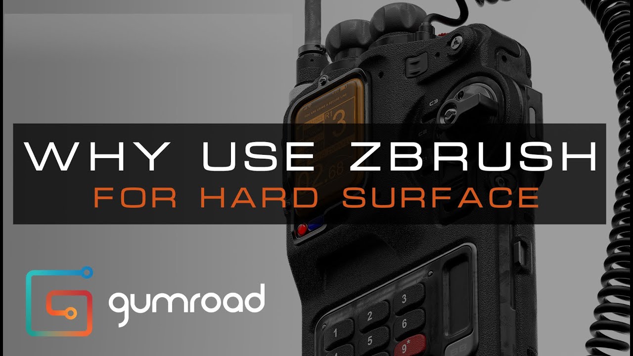 Why use ZBrush For Hard Surface