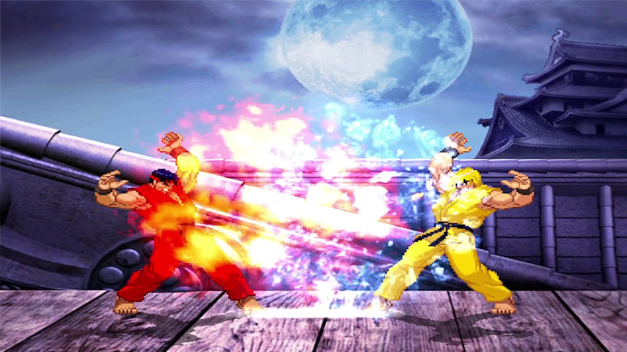 ICE RYU VS FIRE KEN