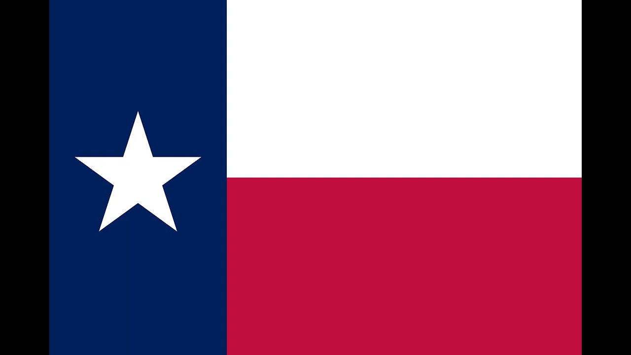 TEXAS State flag 10 Hours HD High Resolution (Screensaver, School Project, State Of Texas)