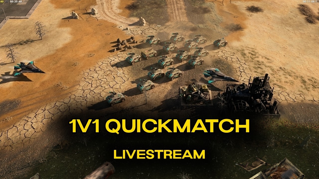 C&C Generals Zero Hour Quickmatch Stream // 2400 ELO IMMINENT