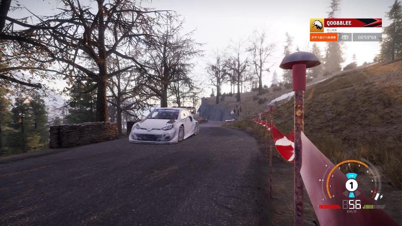 WRC Generations – The 蒙地卡羅山道雪景我的最愛😸🏆