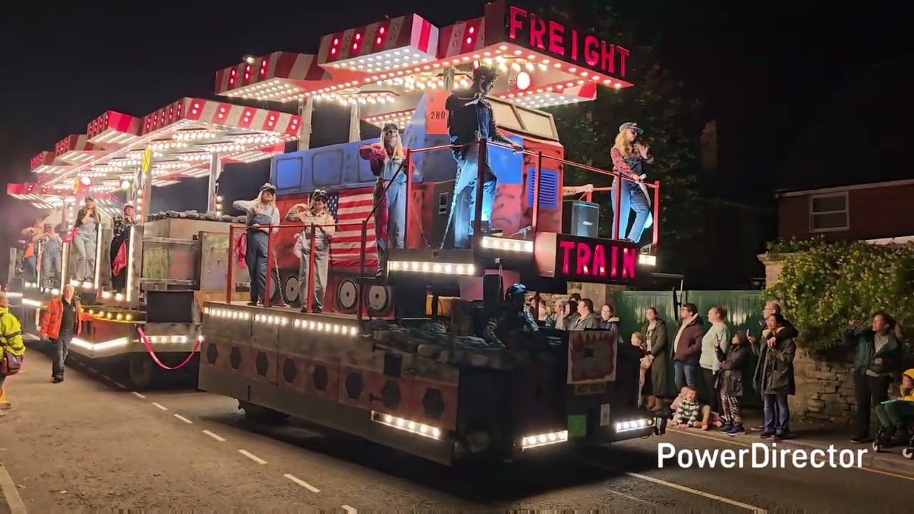 Hot Rock Carnival Club Freight Train at Wincanton 