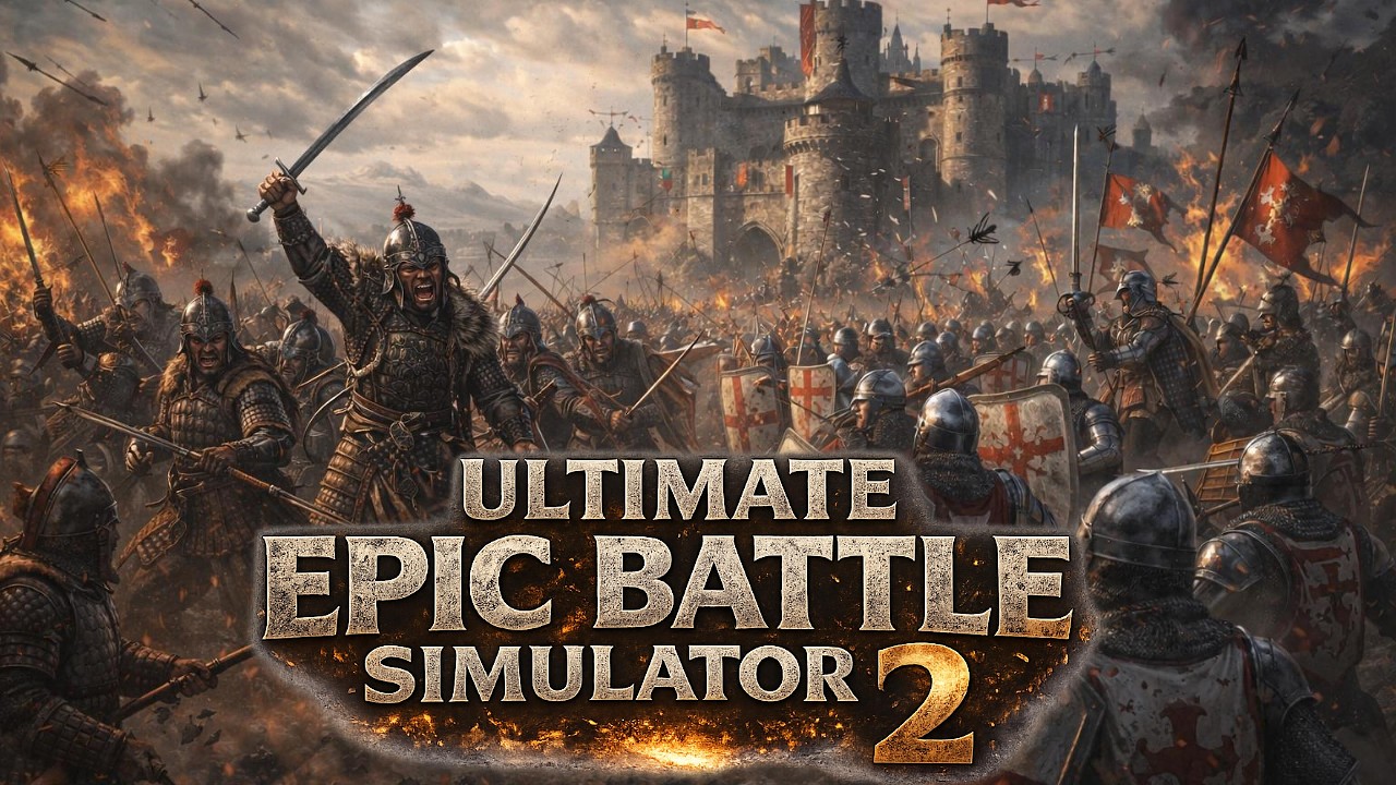 1,4 Millionen Mongolen besuchen England - Ultimate Epic Battle Simulator 2