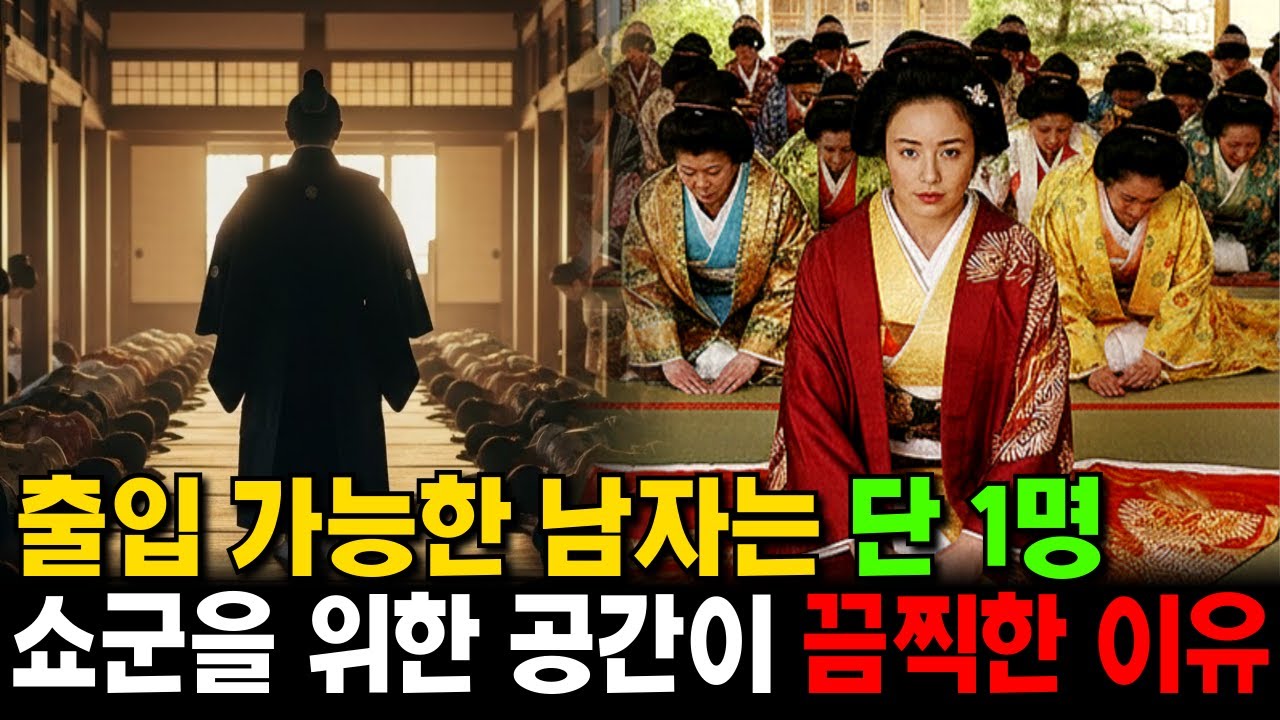 오오쿠: 조선 후궁보다 더 잔인한 일본 궁궐의 비밀