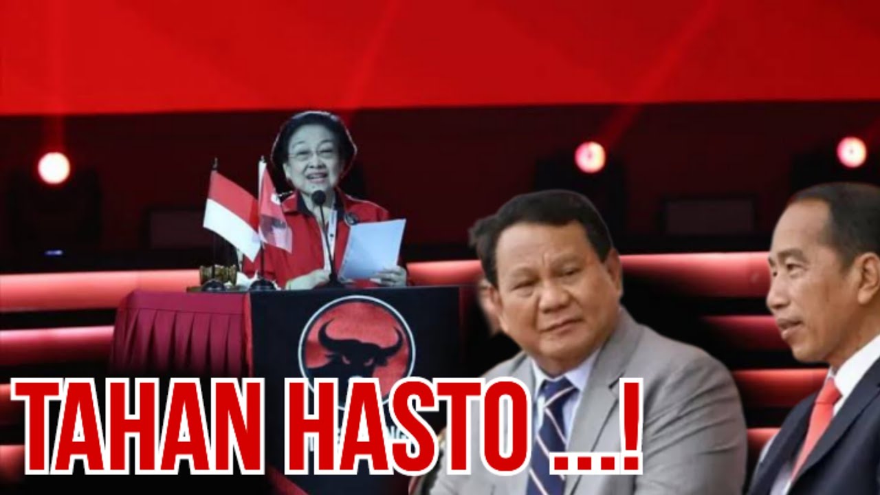 Konflik PDIP dan Prabowo: Hasto Ditahan, Retreat Diboikot, Deal Politik Bubar?