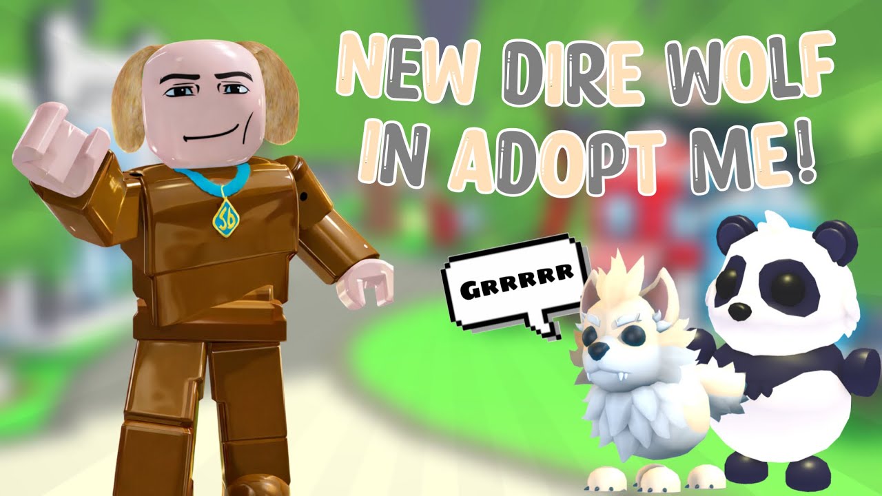 New Dire Wolf in Adopt Me?🐺*New Dire Wolf and Pet Releaser Changes!🥚