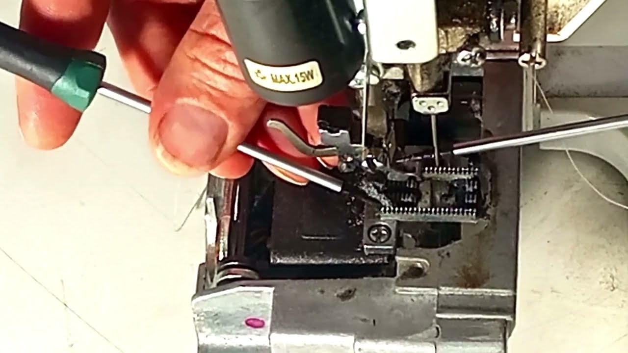 A036 - Macchina per cucire NON trasporta il tessuto?