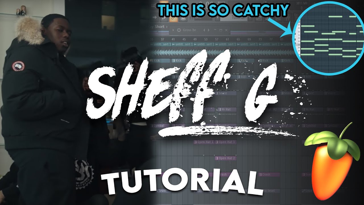 HOW TO MAKE A SHEFF G TYPE BEAT (Sheff G Type Beat Tutorial - Fl Studio 20)