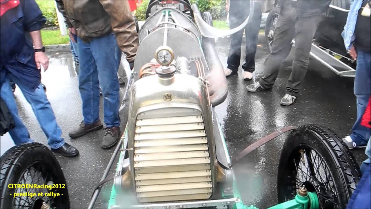 ASTON MARTIN 1923 RAZOR BLADE Hard SOUND old race car British Car Morges [HD]