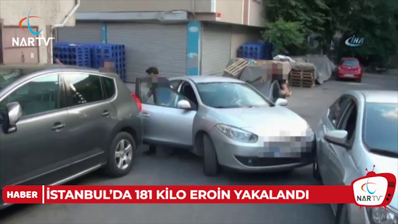 İSTANBUL&rsquo;DA 181 KİLO EROİN YAKALANDI