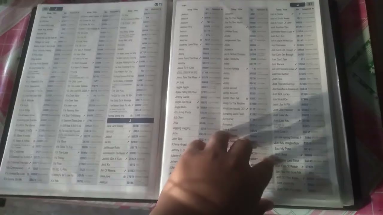 TJ Media Songbook / Songlist Showcase 2025