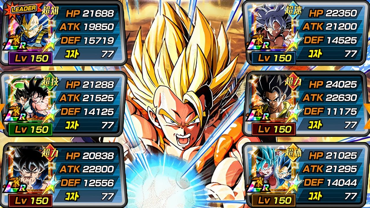 POWERFUL COMEBACK CATEGORY TEAM SHOWCASE! Dragon Ball Z Dokkan Battle