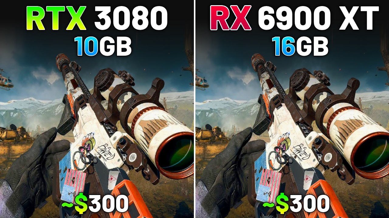 RTX 3080 против RX 6900 XT в 2026 году | Тест в 15 играх | 1440p